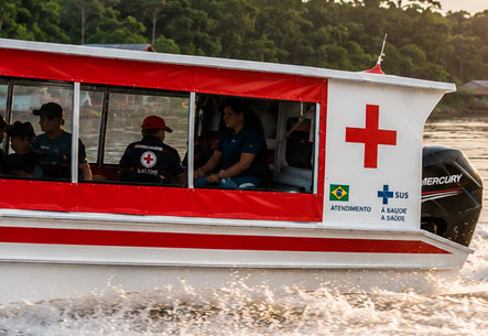 Barcos Ambulância Profissionais para Operações Fluviais na Amazônia